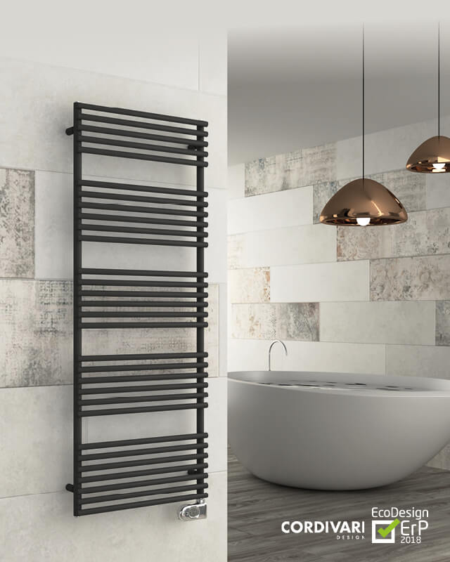 Ambtenaren Haat Gaan DRL Products GLORIA 22 Elektrische Design badkamerradiator met thermostaat  By Cordivari