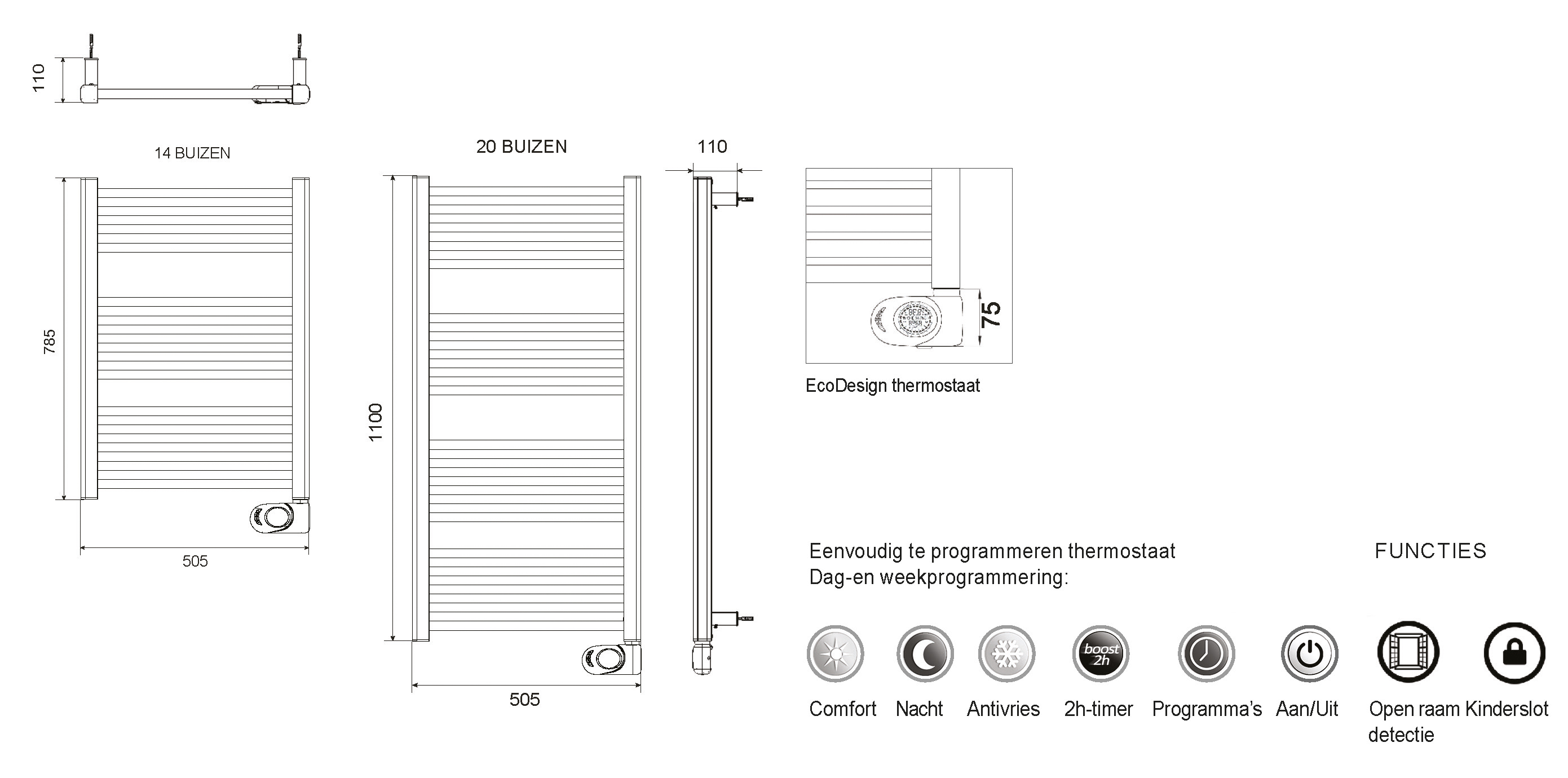 DRL_ECF_Noxx_Badkamerradiator_Wit_MAATSCHETS_Totaal